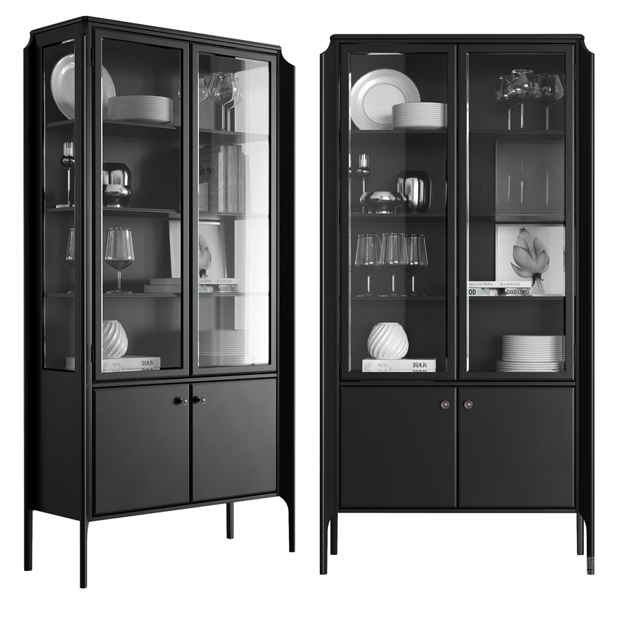 Black Glass Cabinet TVcabinet