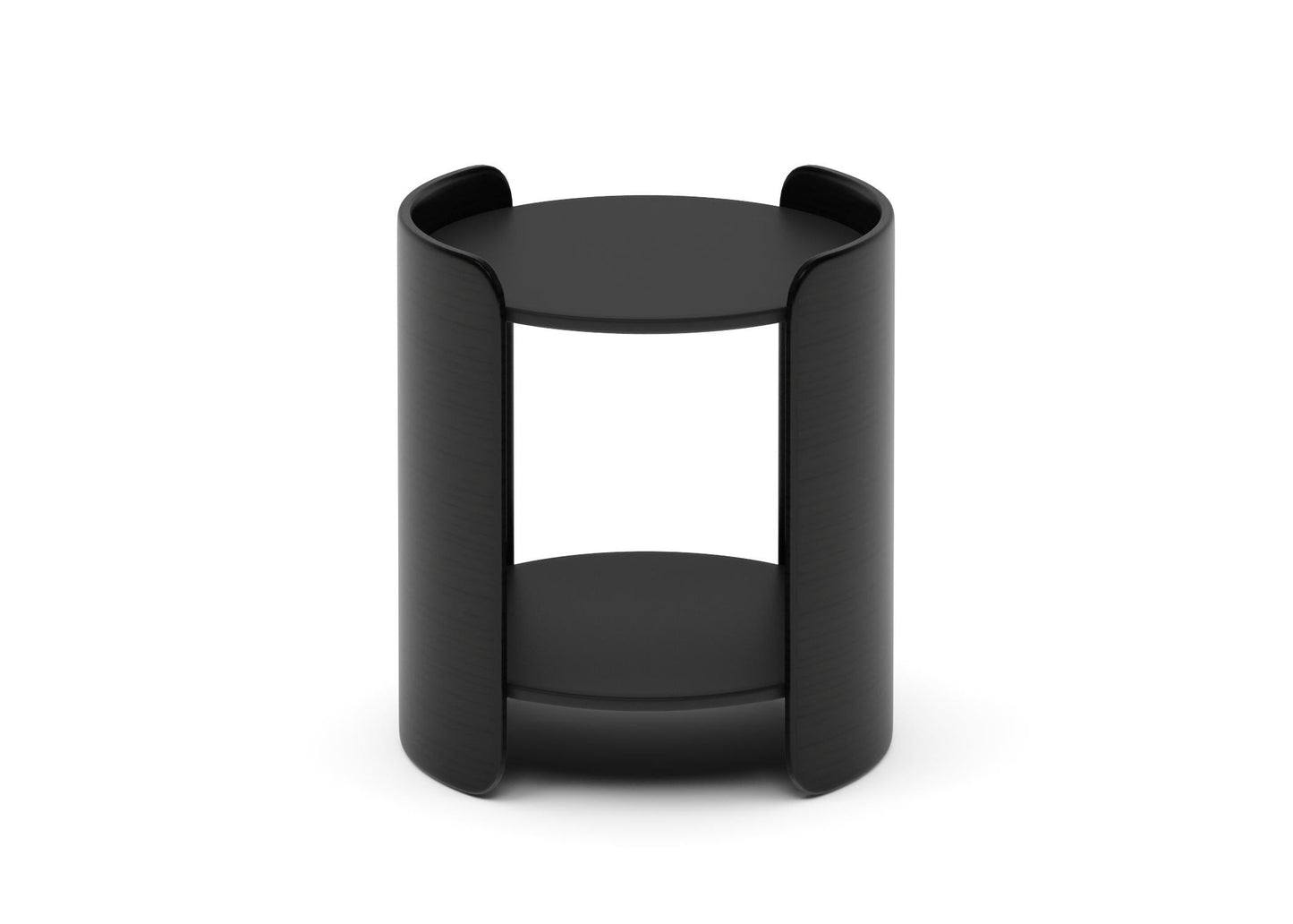 Black Modern Side Table TVcabinet