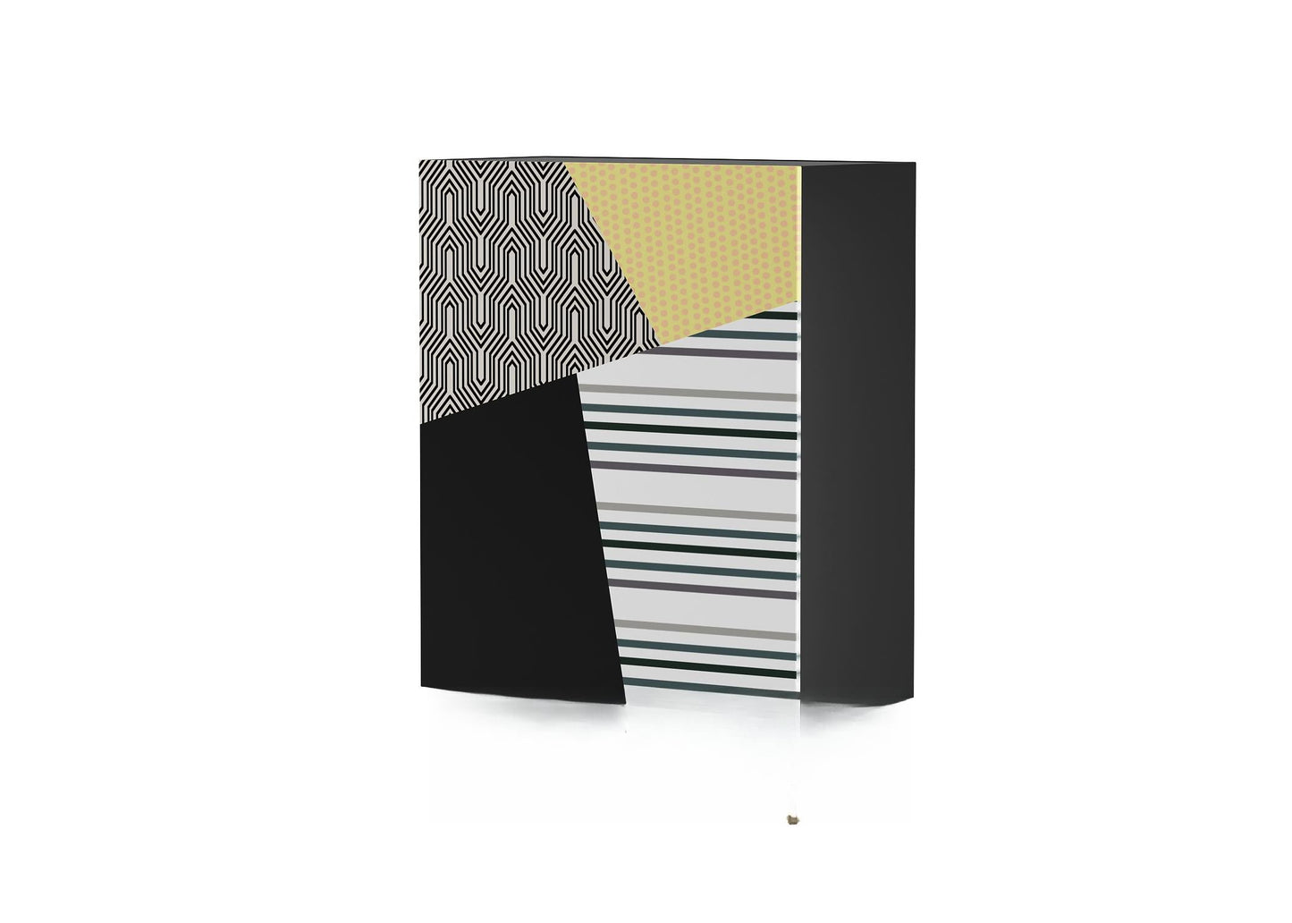 Geometric Pattern Modern TVcabinet