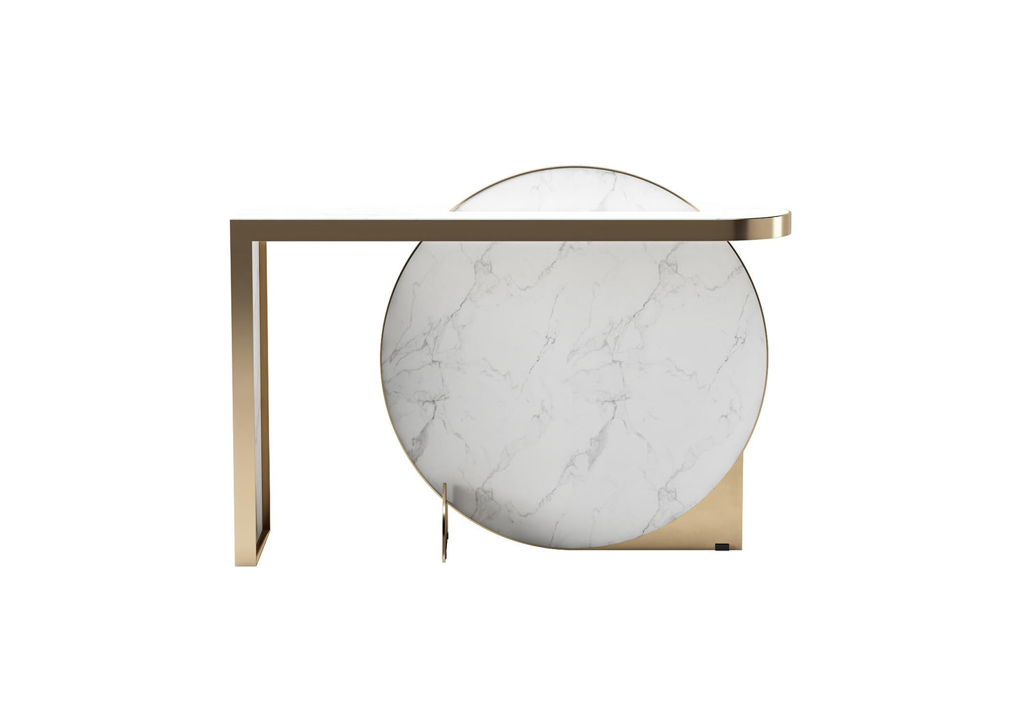 Marble Round Modern TVcabinet