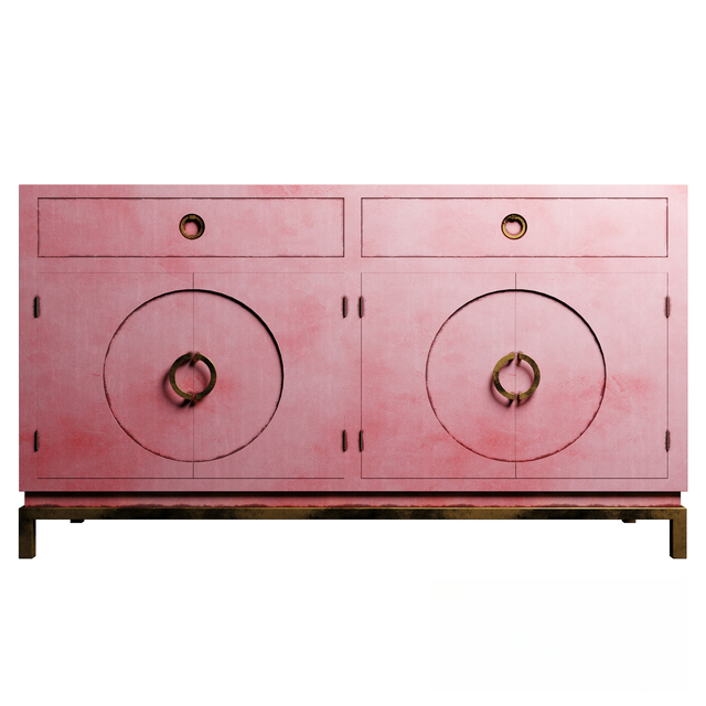 Pink Metal Furniture TVcabinet