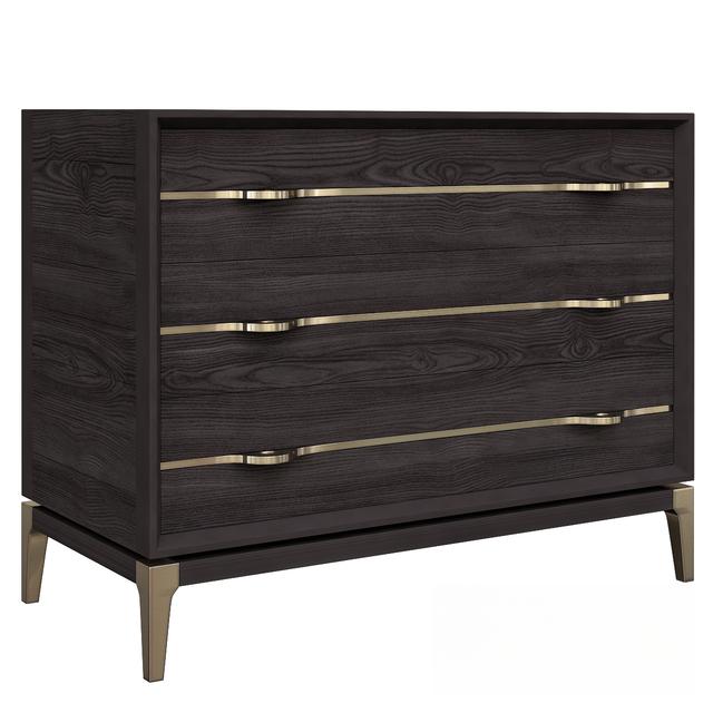 DarkWoodenModernDresser TVcabinet