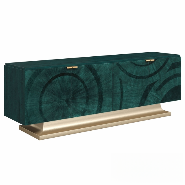 Green Gold Console Table TVcabinet