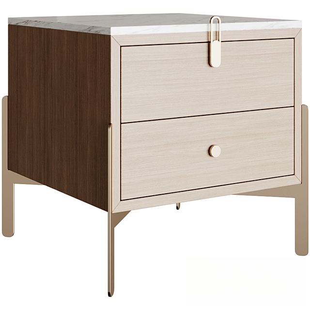 Modern Wood Nightstand bedsidetable