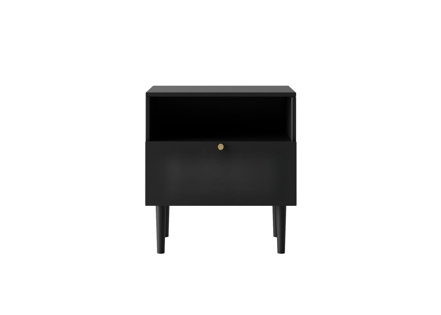 Black Modern Nightstand bedsidetable