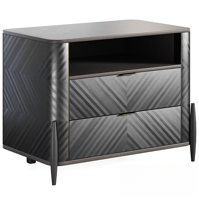 Geometric Patterned Modern Cabinet bedsidetable