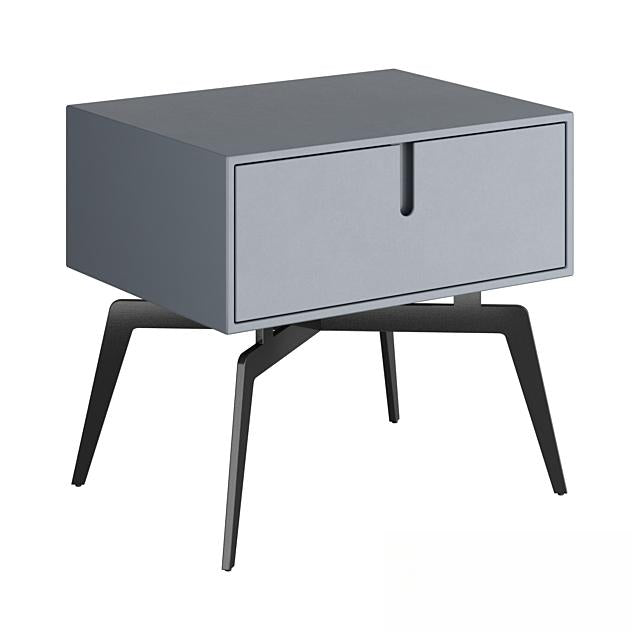 Gray Modern Nightstand bedsidetable