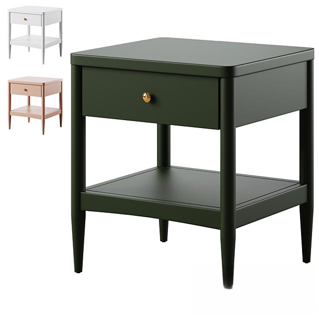Green Nightstand bedsidetable