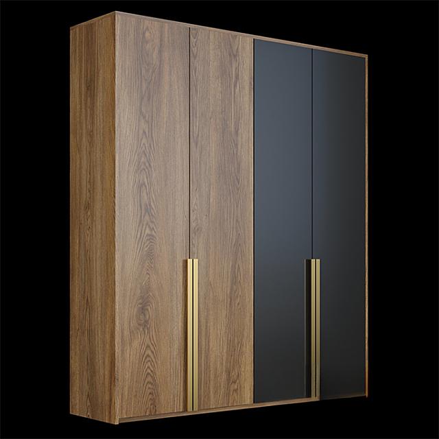 Wooden Black Modern Cabinet rack