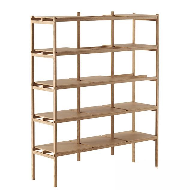 Simple Wooden Shelf rack