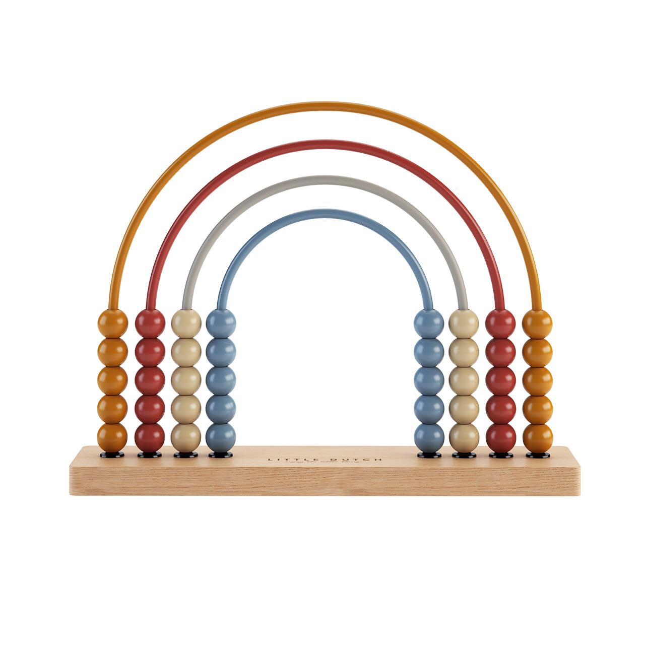 Rainbow Wooden Abacus