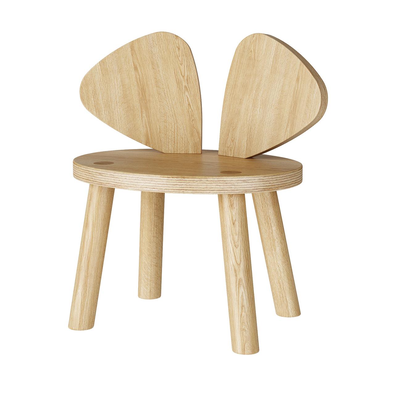 Wooden Heart Chair