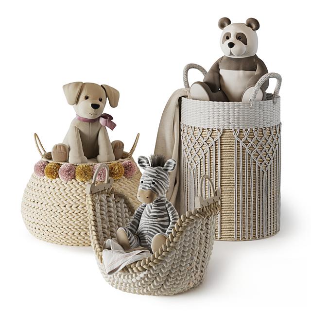 Woven Basket Storage