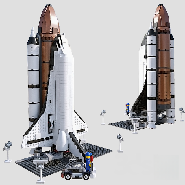 Space rocket Lego