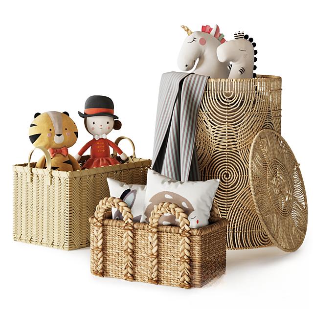 Woven Basket Storage