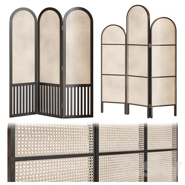 Modern Arch Folding Screen screen