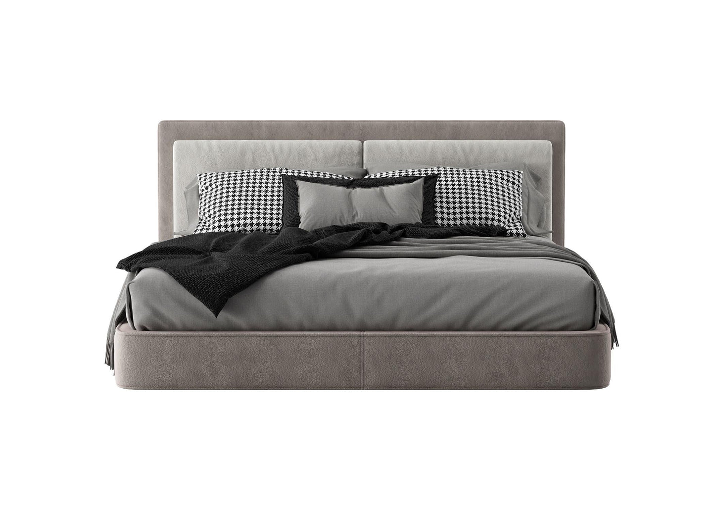 Grey Modern Bed bed