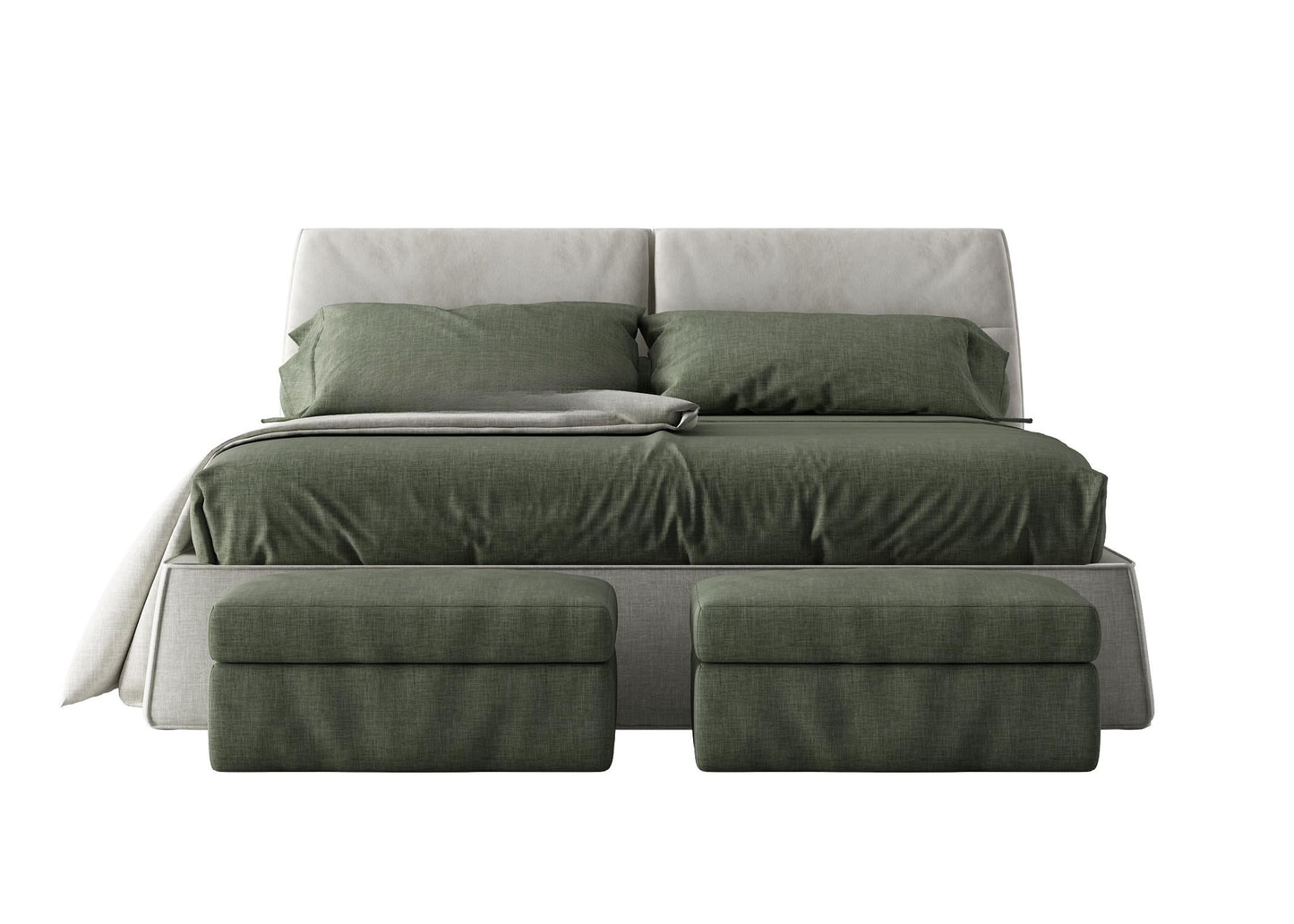 Green Modern Bed bed
