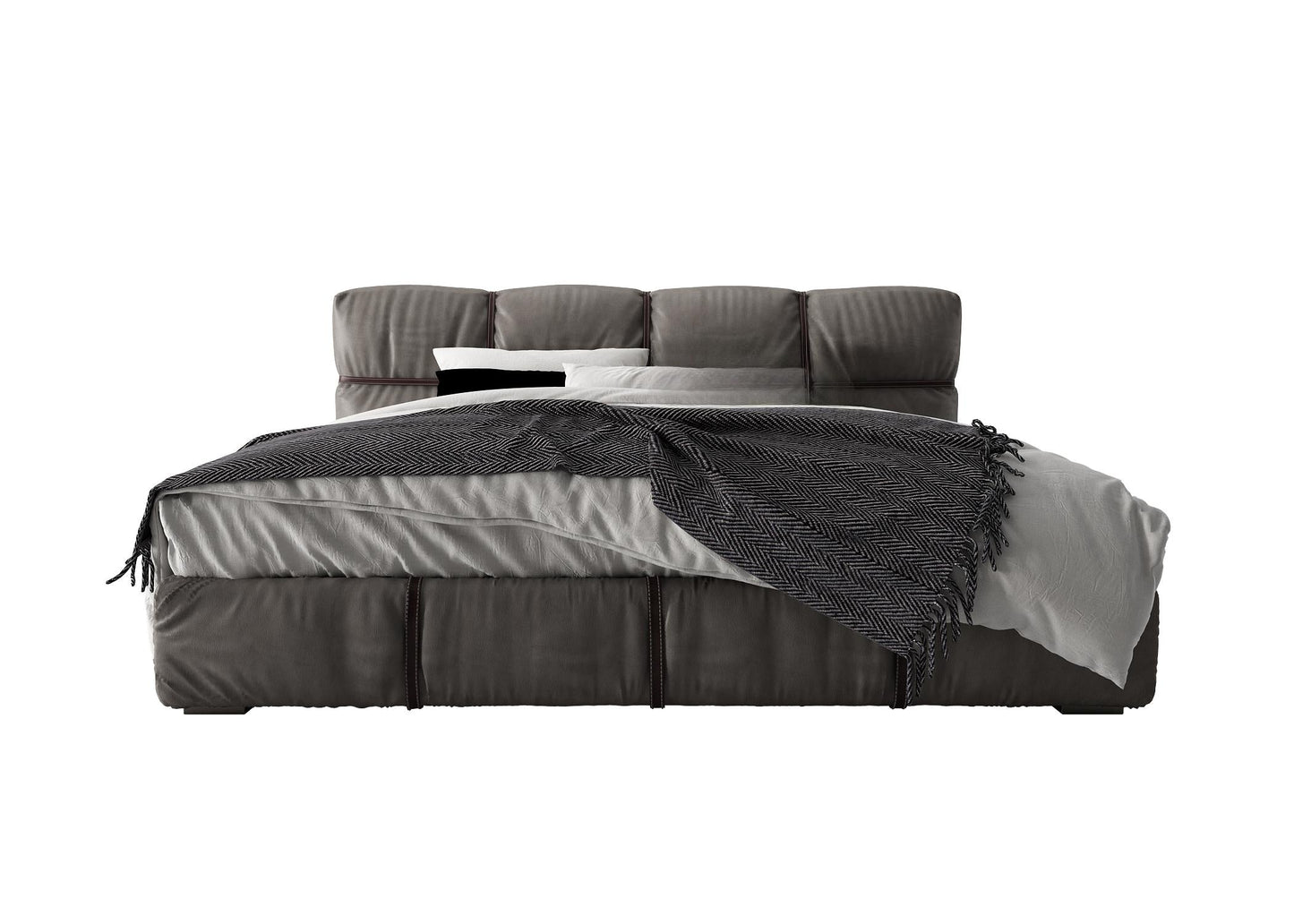 Modern Grey Bed bed
