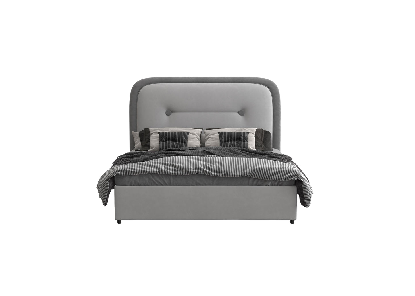 Grey Modern Bed bed