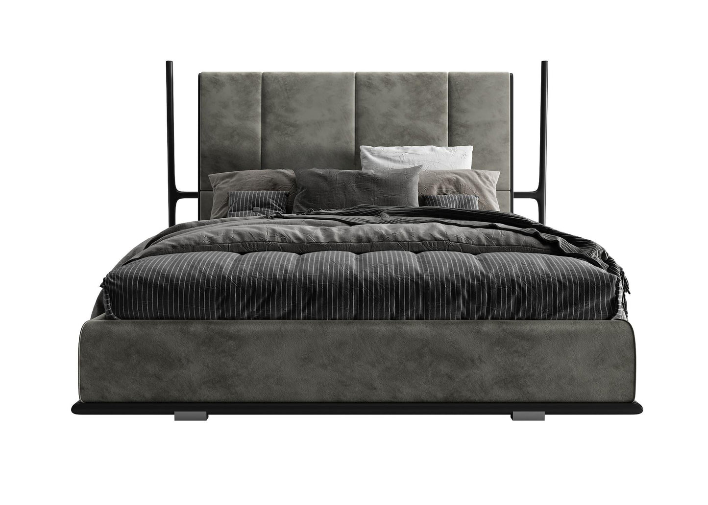 Grey Modern Bed bed