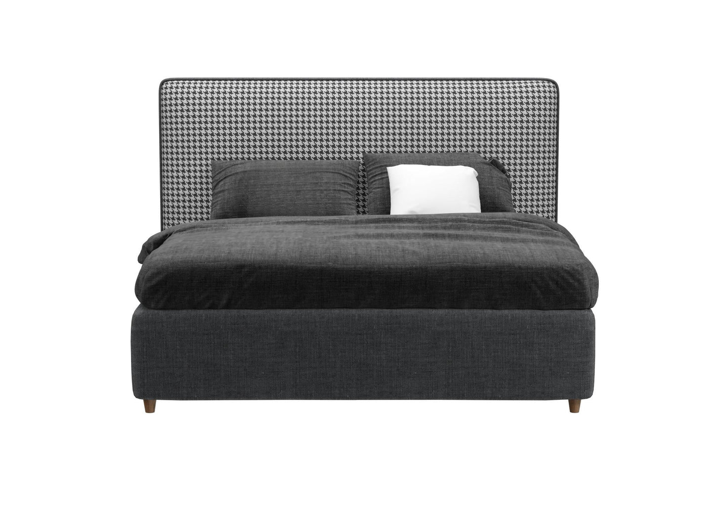 Checkered Modern Bed bed