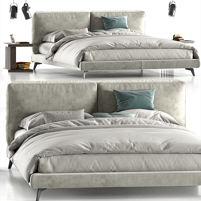 Grey Modern Bed bed