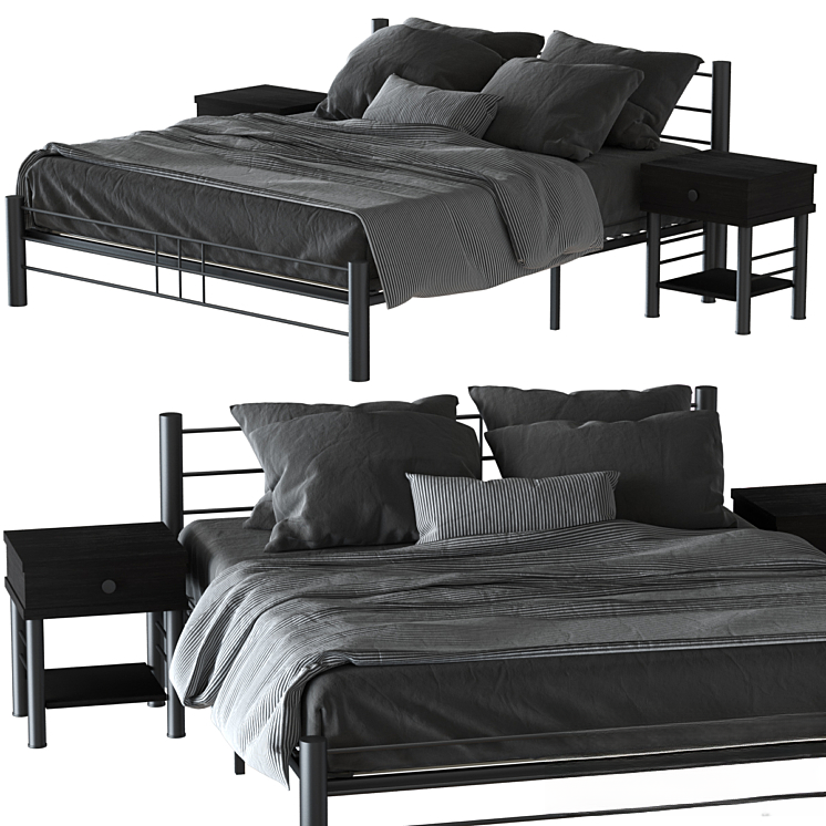 Metal Bed Frame bed