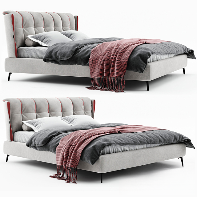 Grey Modern Bed bed