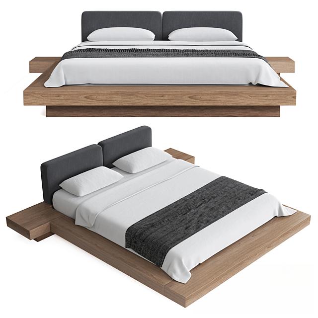 Modern Wooden Bed bed