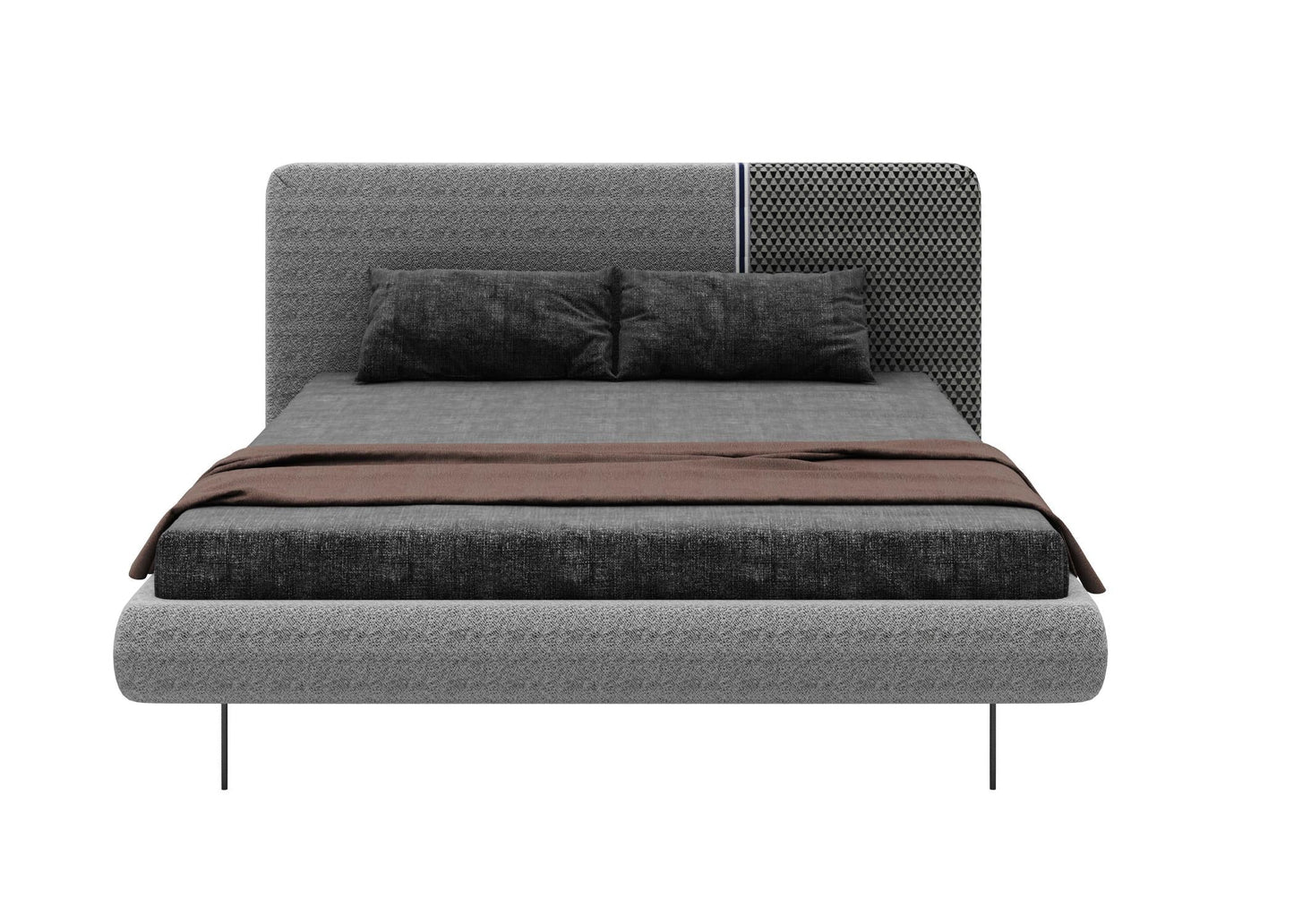 Grey Modern Bed bed