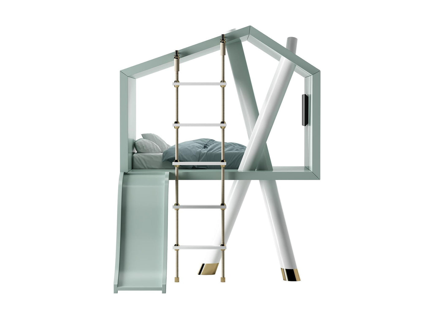 Geometric Modern Bed bed