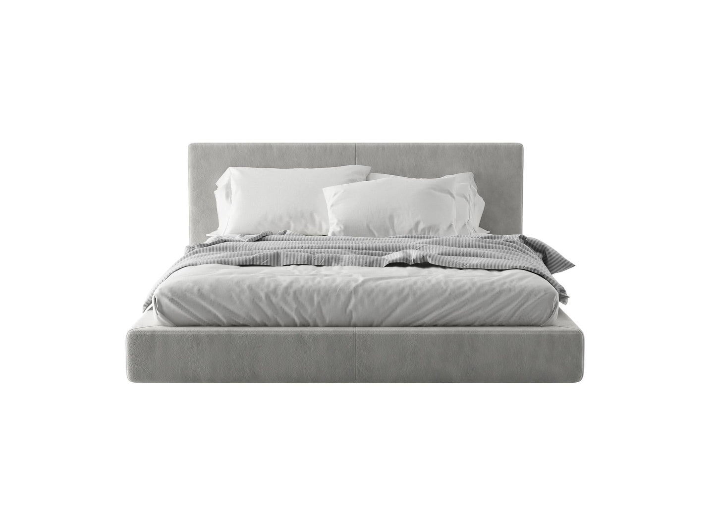 Grey modern Bed bed