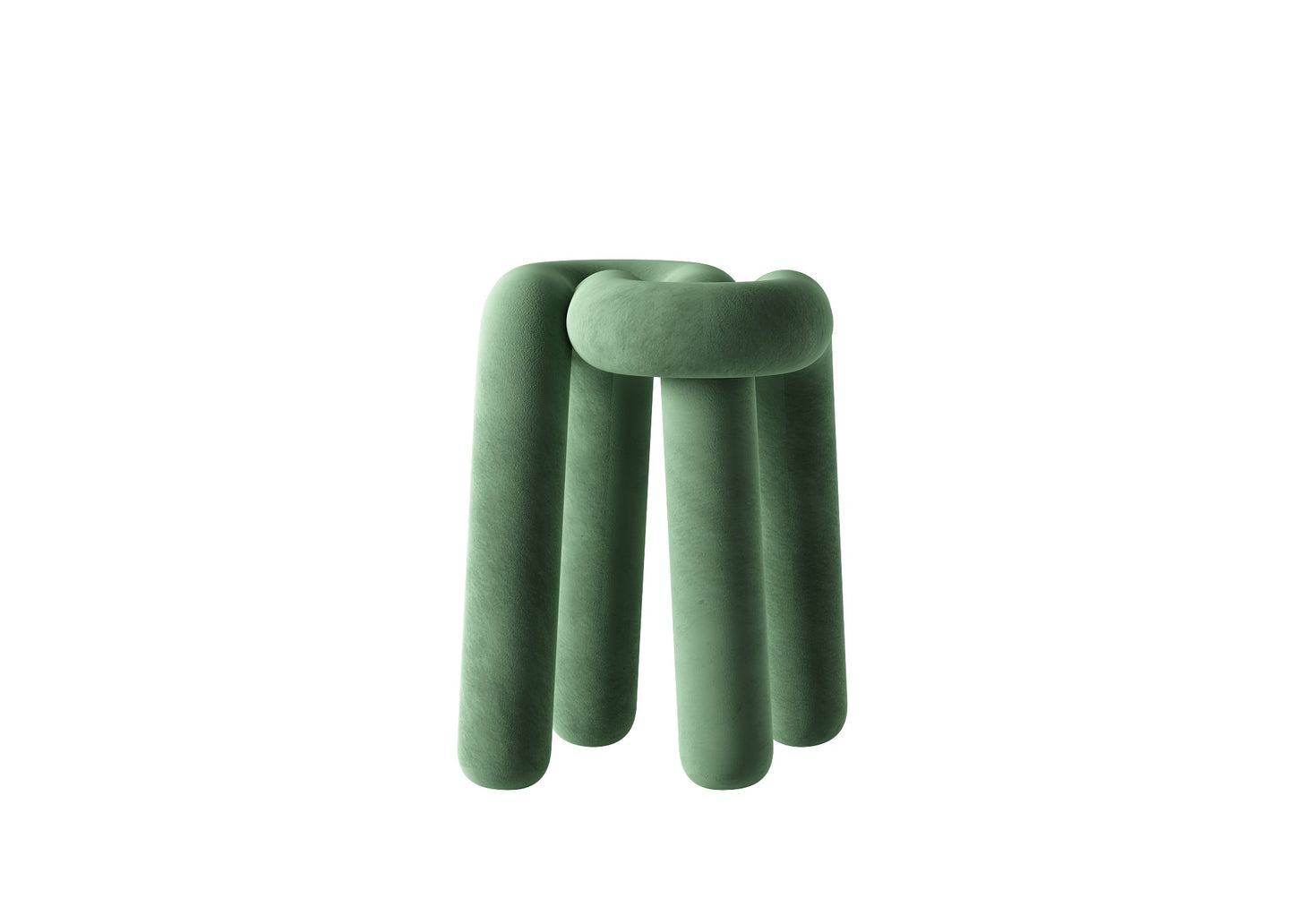 Parametric Ring-Stool 3D Model - Quadruple Cylinder Legs chair