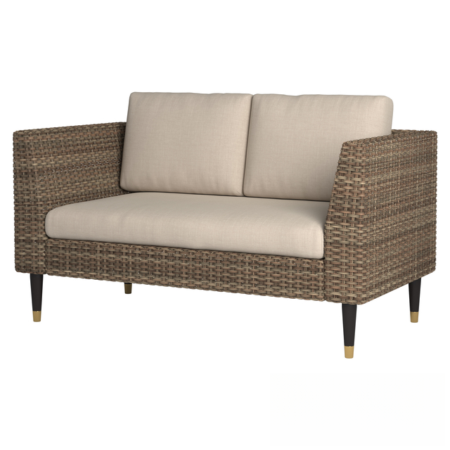 Wicker Two-seater Sofa sofa