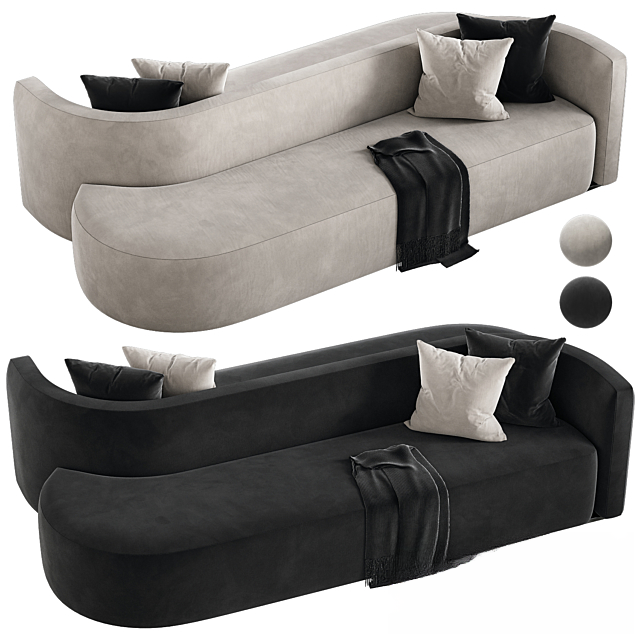 Curved Modern Sofa sofa