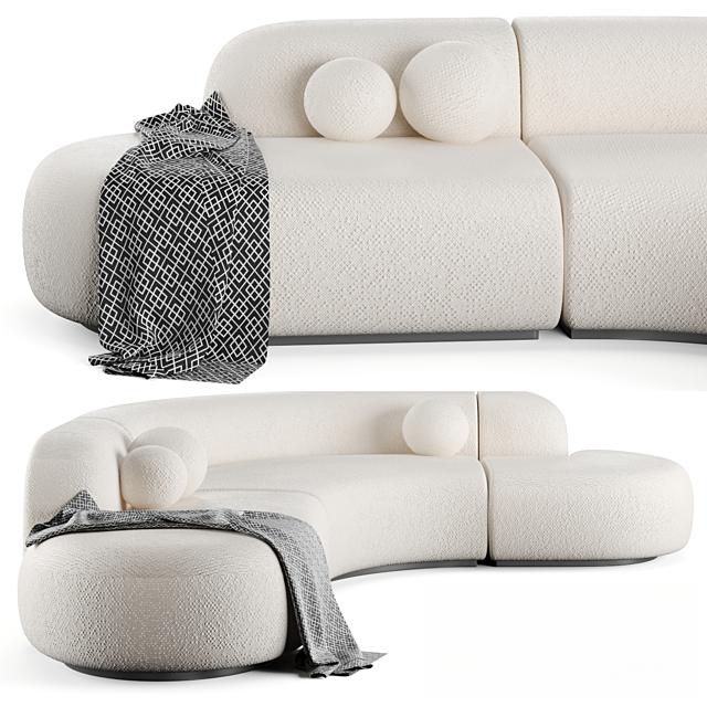 Curved Sofa Modern sofa