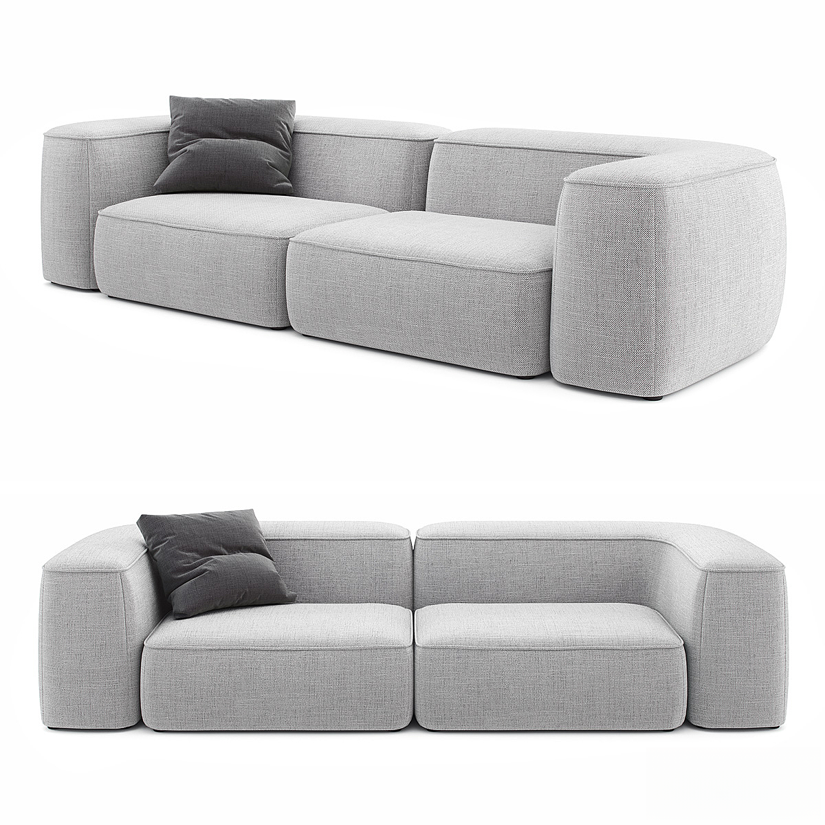 Modular Grey Sofa sofa