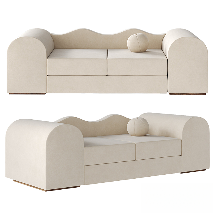 Curved Minimalist Sofa sofa