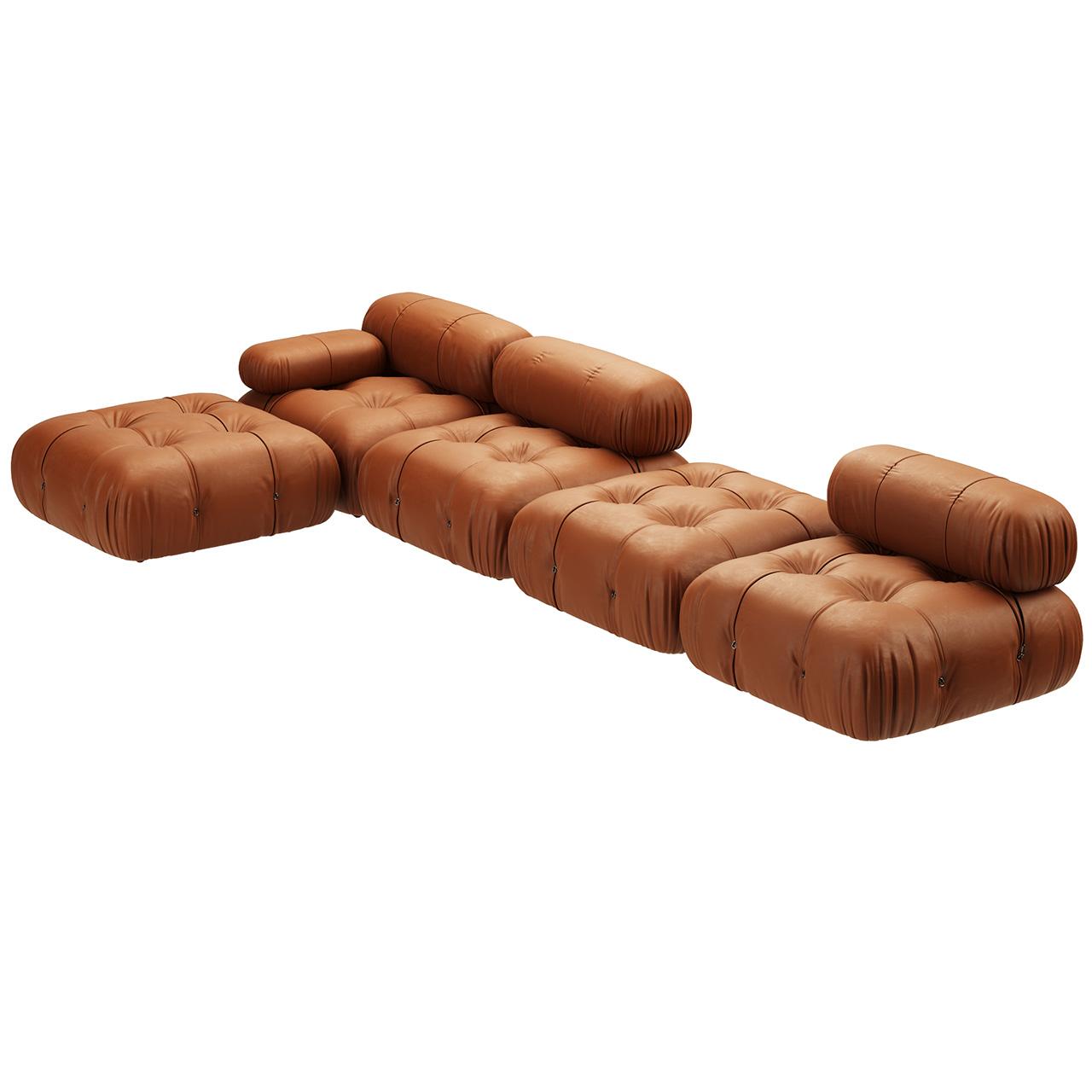 Brown Modular Sofa sofa