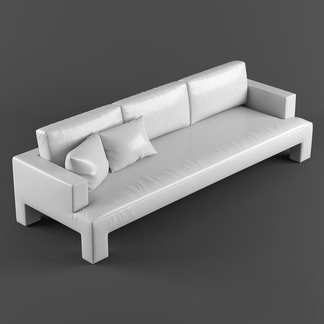 White Minimalist Sofa sofa