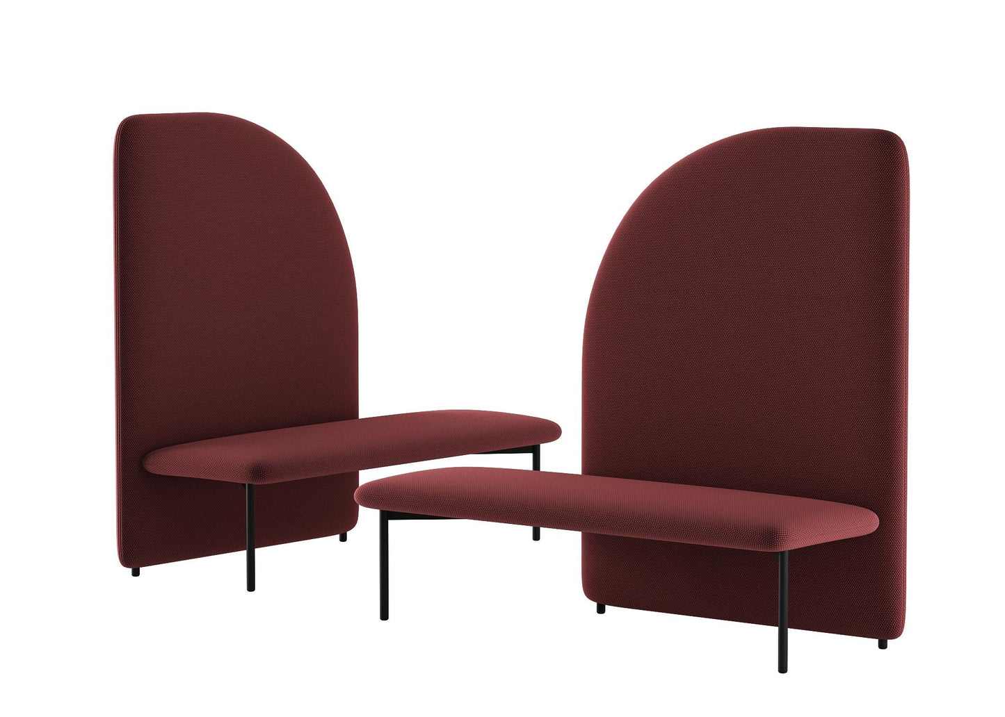 Modern Maroon Chair sofa