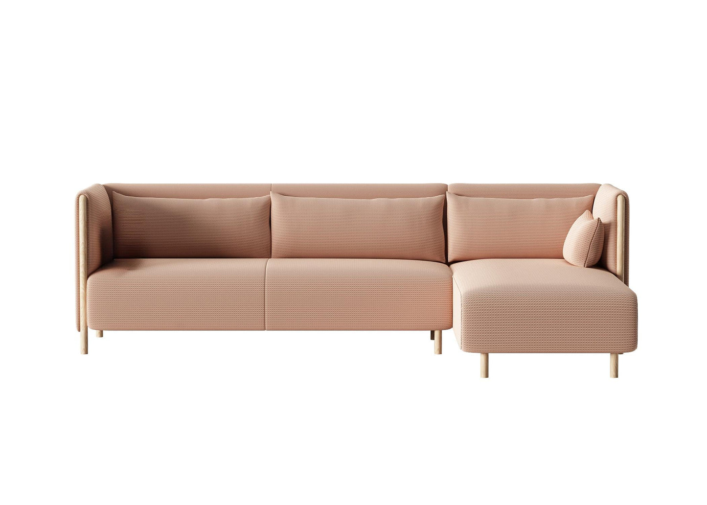 Beige L-shaped Sofa sofa