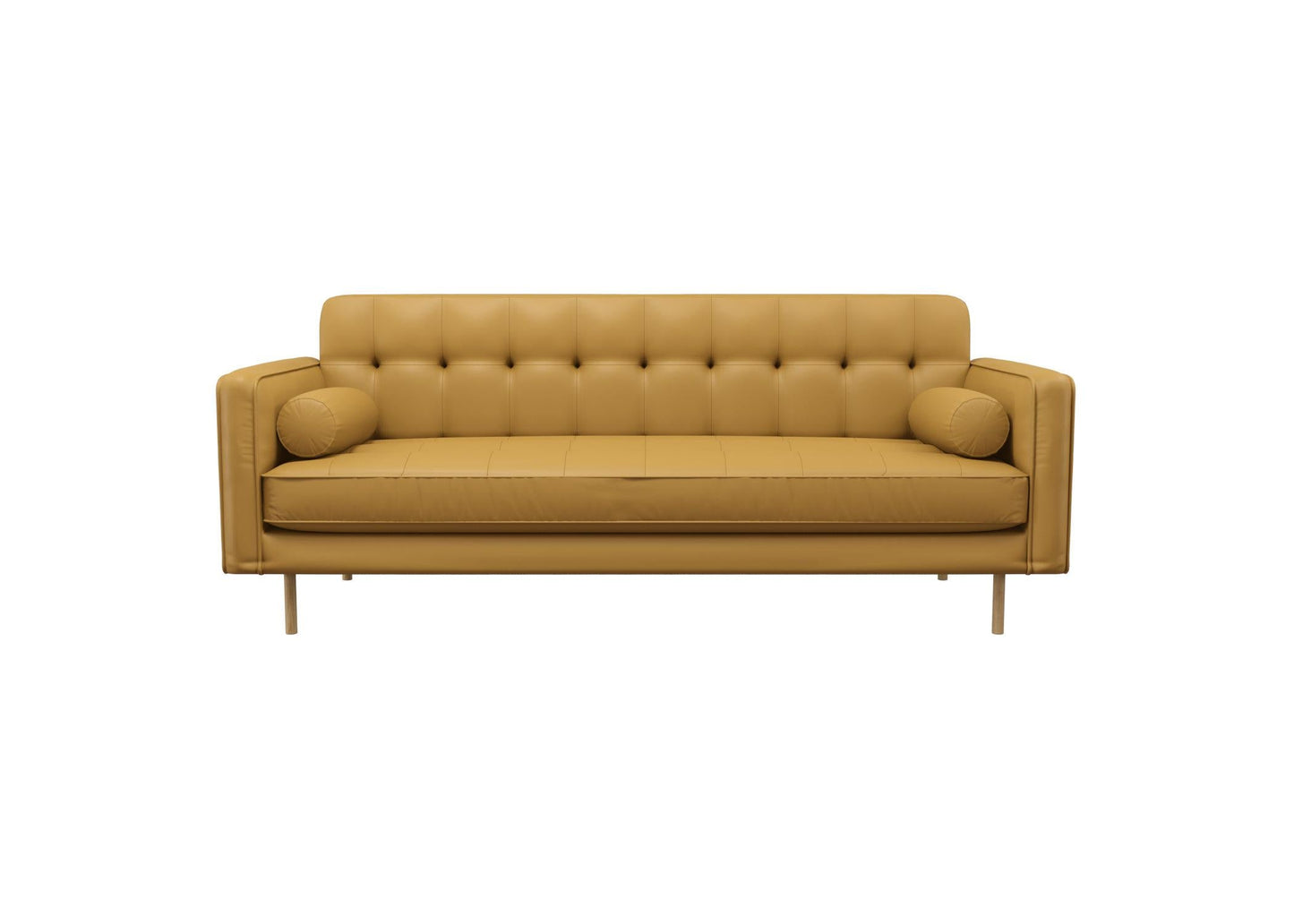 Tan Tufted Sofa sofa