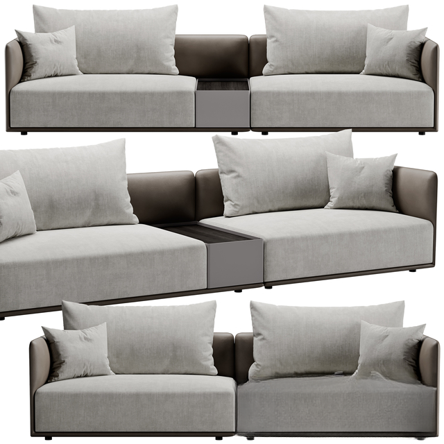 Gray Modular Sofa sofa
