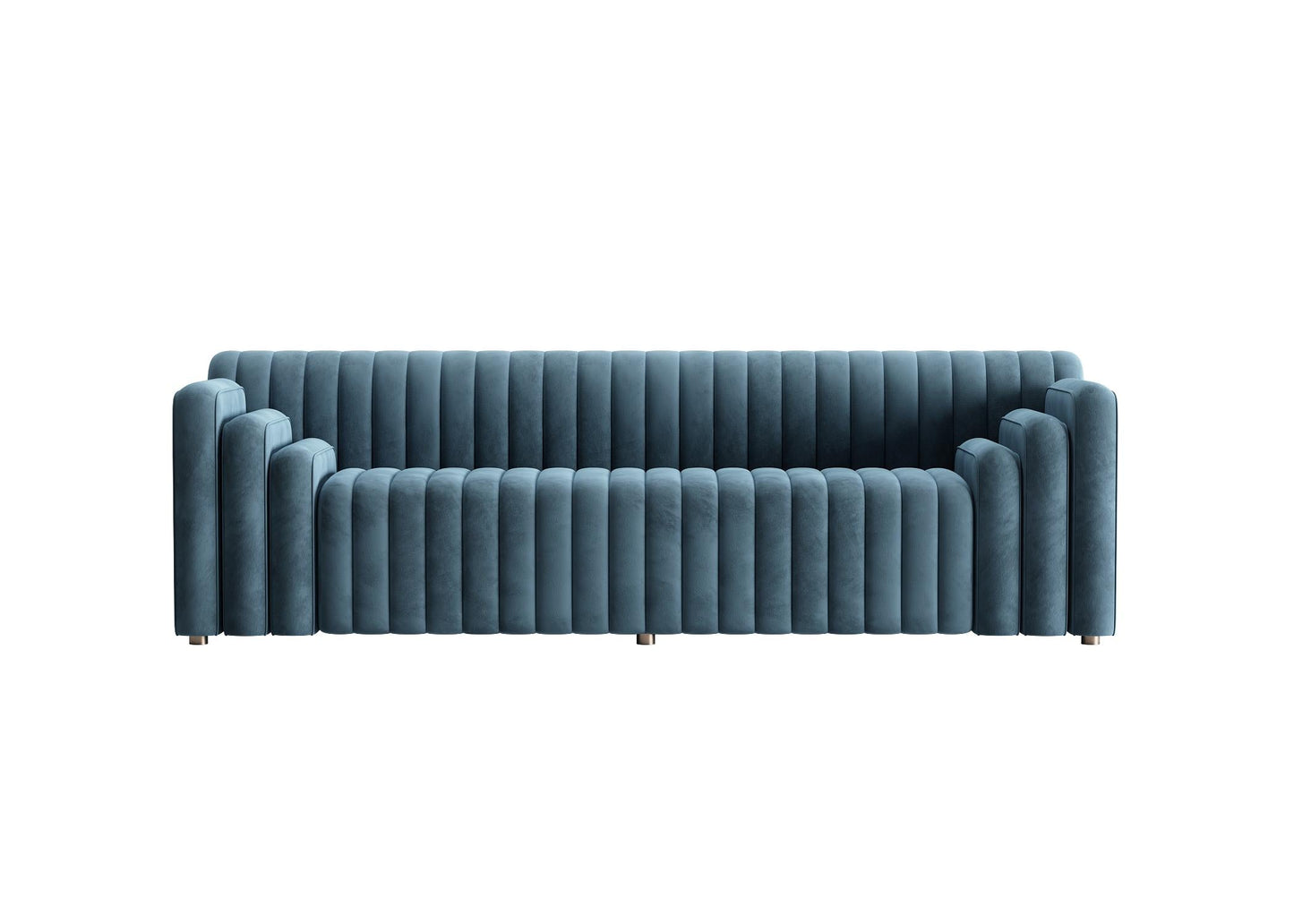Blue Tufted Sofa sofa