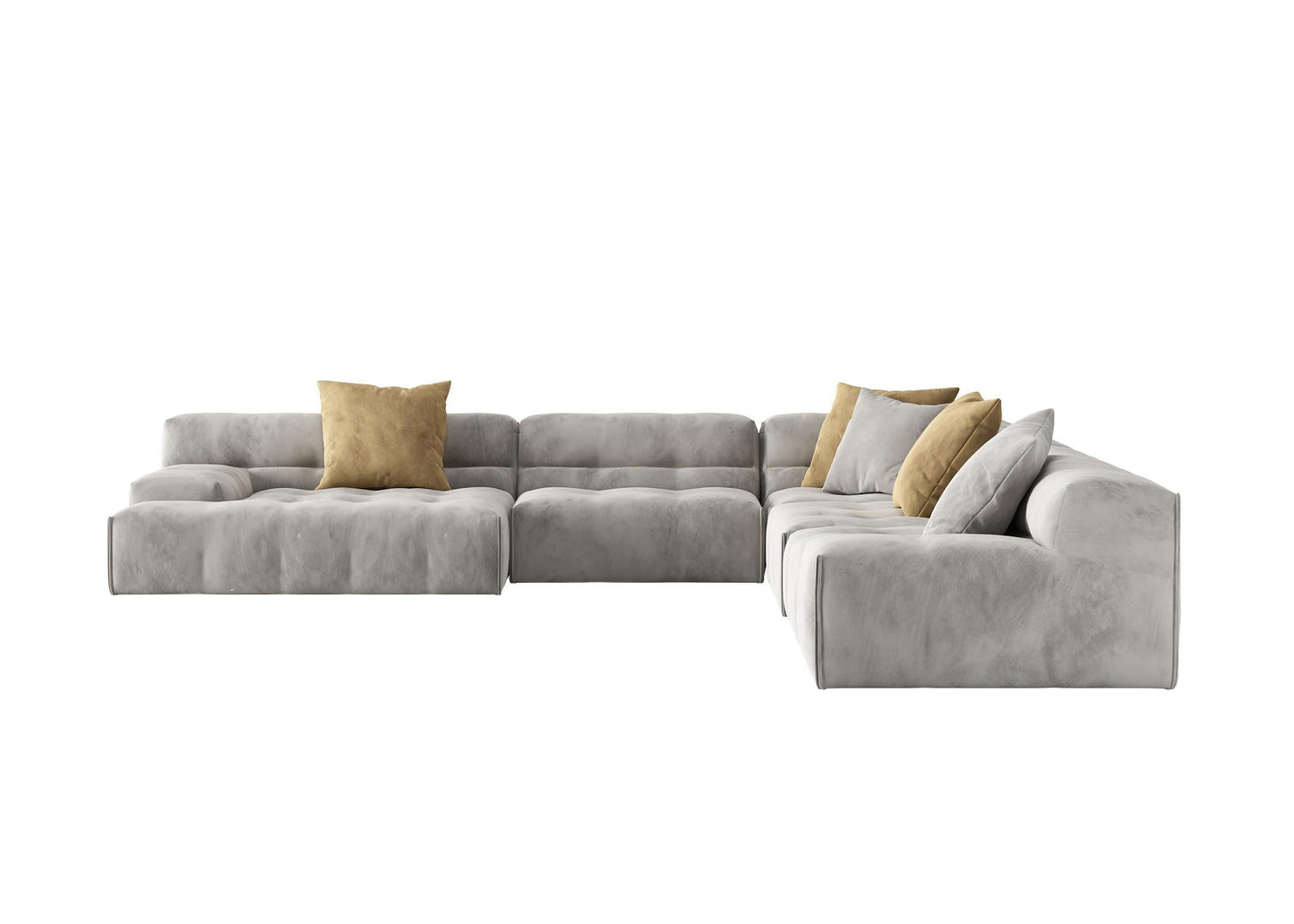 Grey L-shaped Sofa sofa