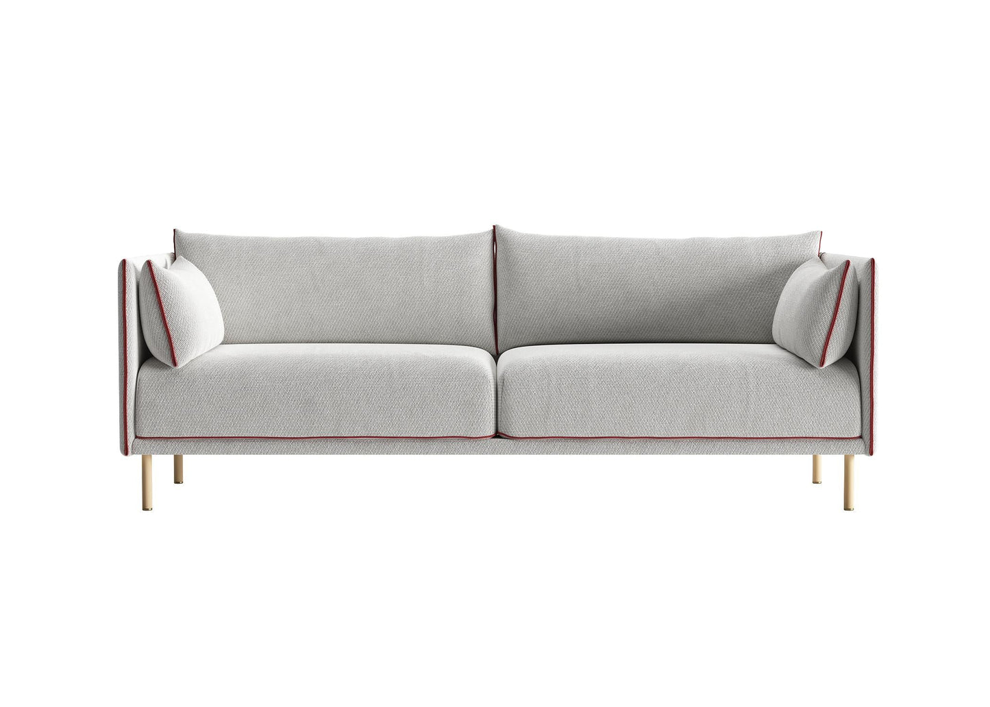 Light gray modern sofa sofa