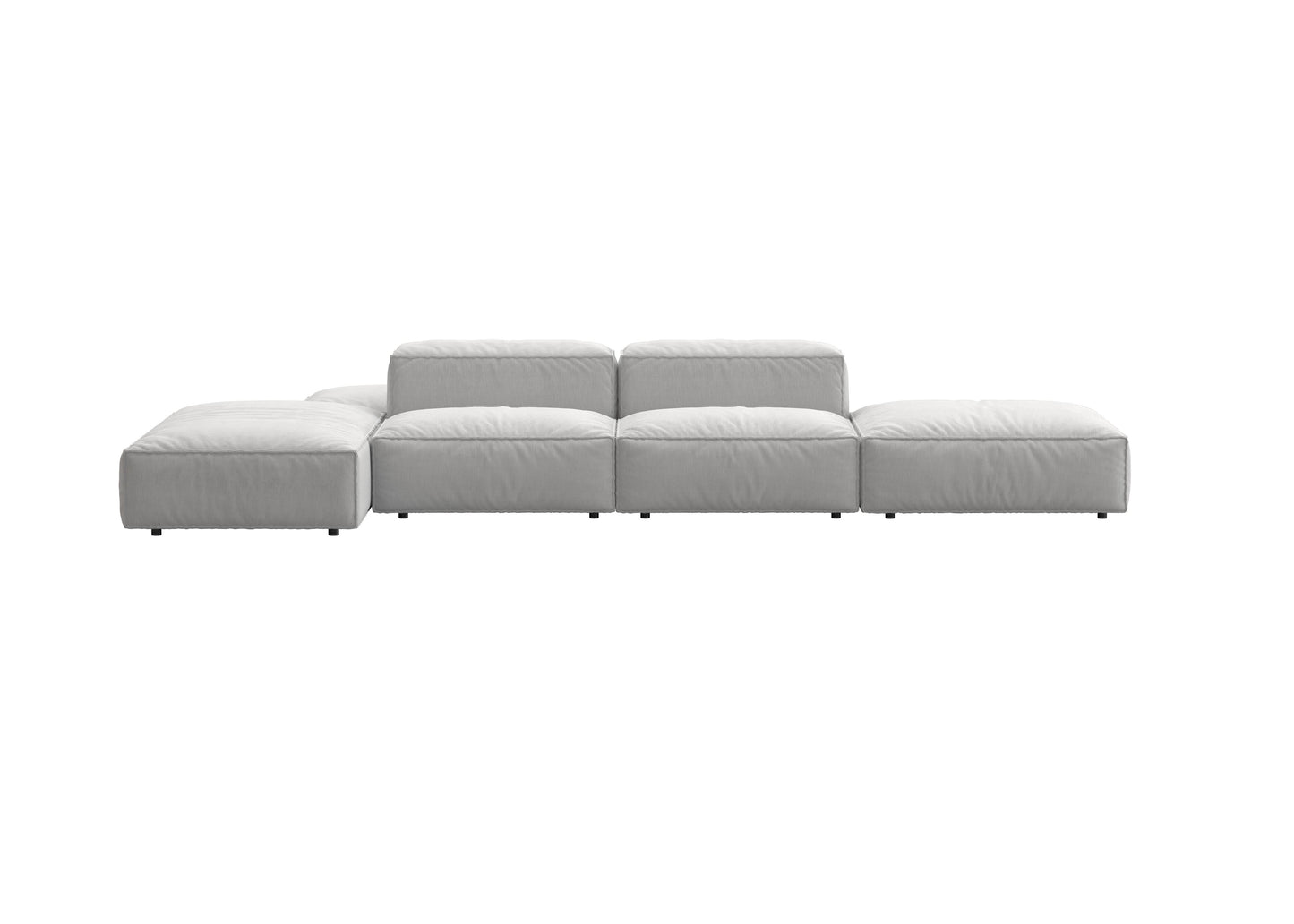 Simple grey sofa sofa