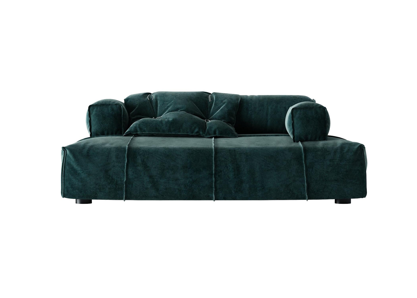 DarkGreenSectional Sofa sofa